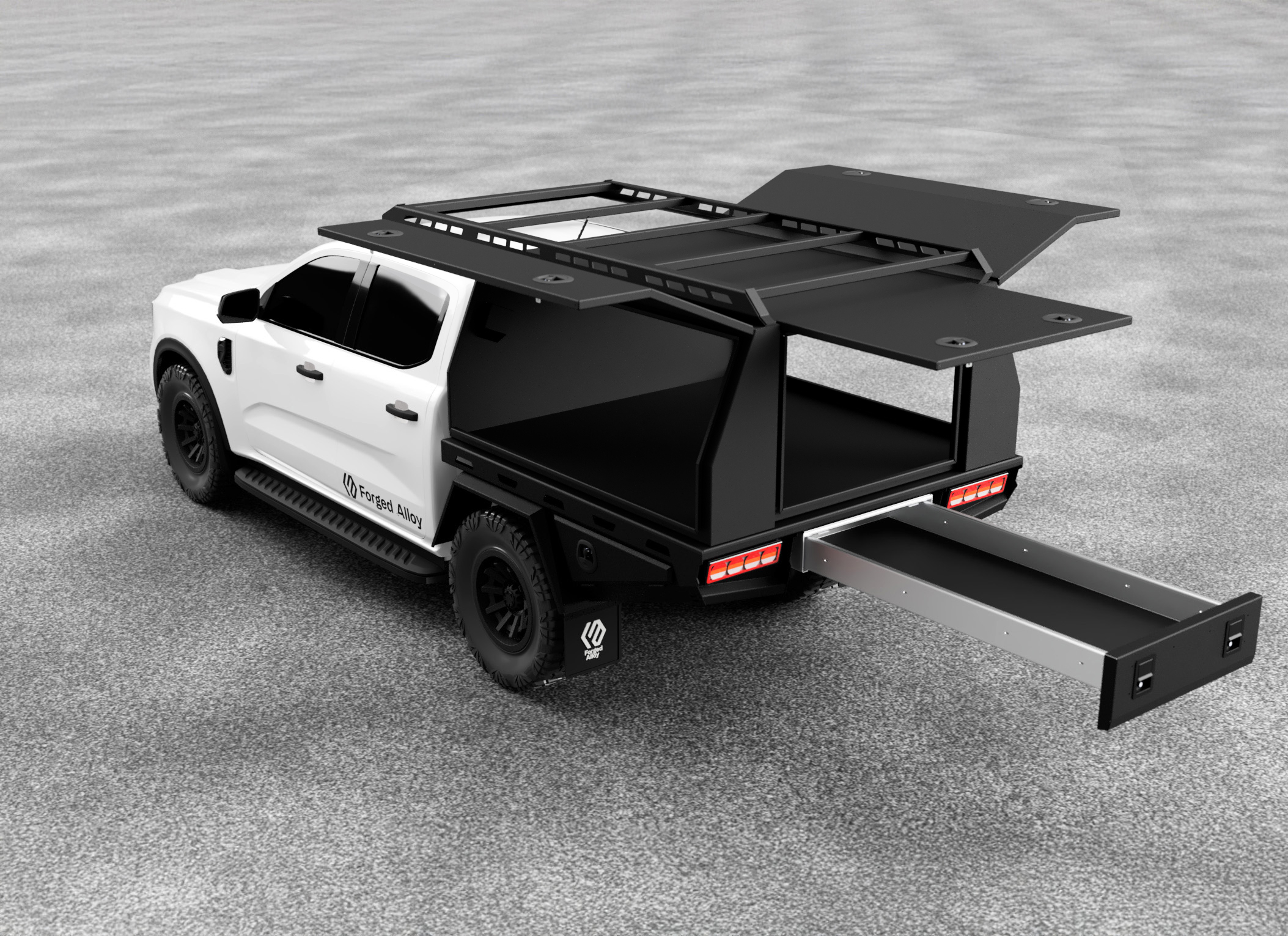 Ute Service Body NZ Forged Alloy Service Body